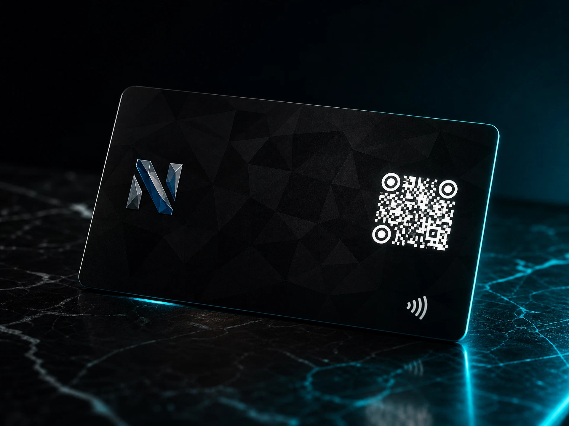 Cartão Notorium Card com NFC e QR Code
